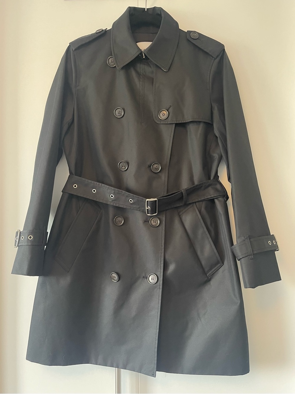 Coach Mid Trench Coat with Belt | Size M | NWT
